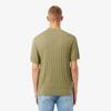 [Lacoste] Men's Cotton Rib Short-Sleeve Polo Sweater AH5339-55NE9F