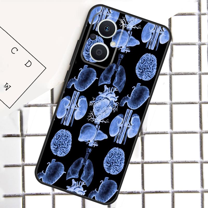 

Медицинские человеческие органы Мозг Для OPPO Reno 14 12 11 10 13 Pro 8T 11F 12F 13F 14F 7 8 Lite OPPO Find X9 X8 X6 X5 Pro Чехол OPPO Reno11