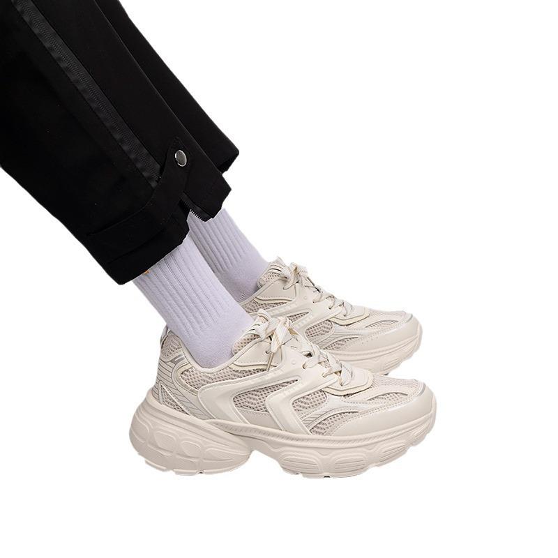 Global thick-soled heightening dad shoes men's summer casual men's shoes versatile sports style little white shoes ZHQ6336N