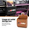 For Toyota Car Air Outlet Storage Box Phone Lipstick Lighter Organizer Crown Yaris Corolla Prius Auris CHR Avalon GR Camry