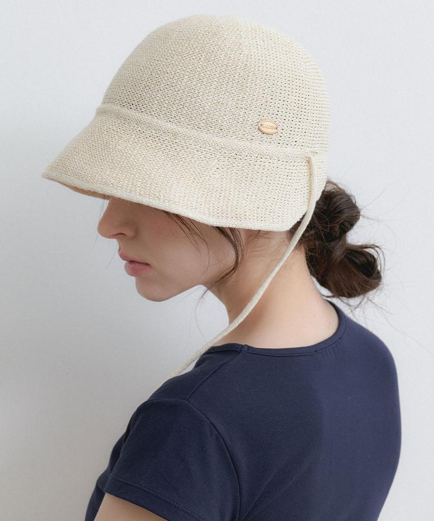 Hallen String Light Bucket Hat (C080_Ivory)