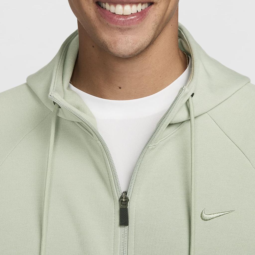 New Nike Primary Fleece Men's Dri FIT Uv Full Zip Performance Hoodie FZ0967-370