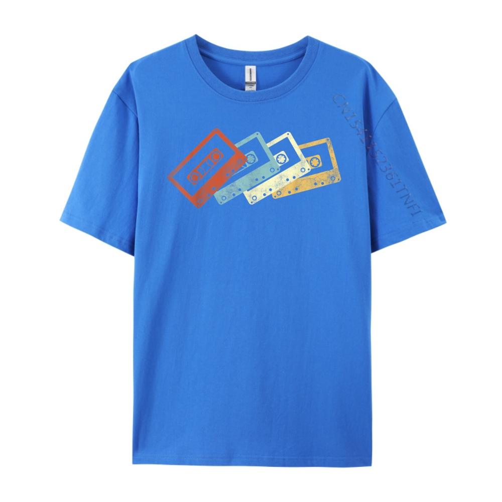 Retro Mixtape Cassette Mens Designer Clothes Mens Gifts Fashion T Shirt Unisex Luxury T-Shirt St Patrick's Day