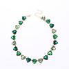 Sparkling Crystal Rhinestone Necklace Fashion Colorful Choker for Women Anniversary Party Gift