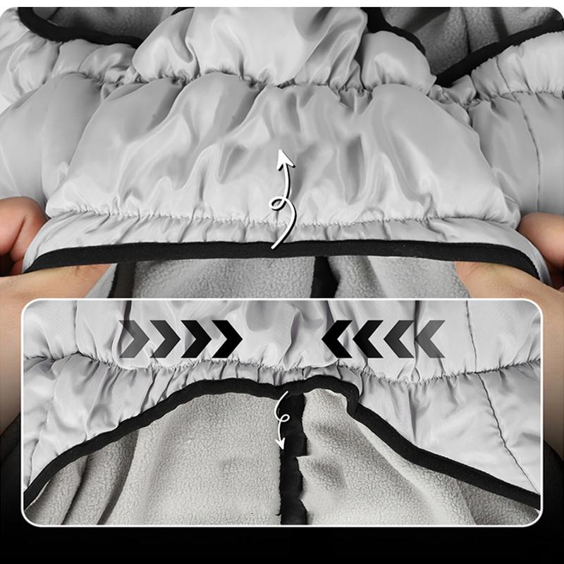 Winter Warm Pet Dog Coat Waterproof Pet Jacket for Medium Large Dogs Reflective Thickened Plush Dog Clothes Dog Accessories