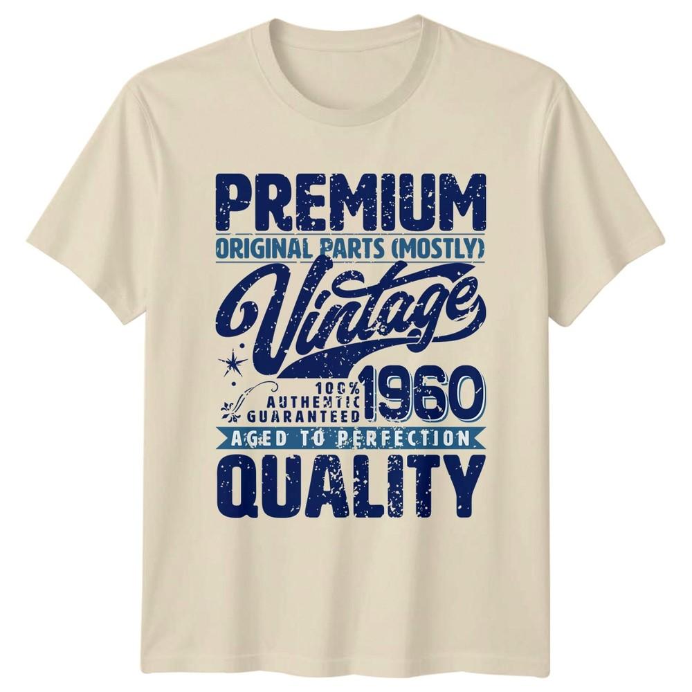 Premium Vintage 1960 66th Birthday Unisexs Unisexs Graphic Tee