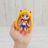10CM Sailor Mini Moon Tsukino Usagi Sailor Moon Figure Anime Suit Desktop Golf Model Toy Gift Collection Ornaments Artwork PVC