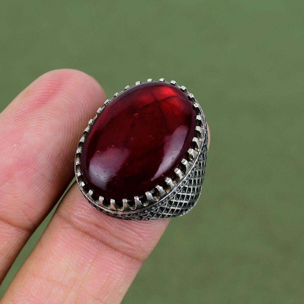 Roter Feuer Labradorit Ring 925 Sterling Silber Ring Edelstein Handgefertigter Ring Antiker Schmuck Anständiger Ring Geschenke Für Frauen In Ringgröße Erhältlich