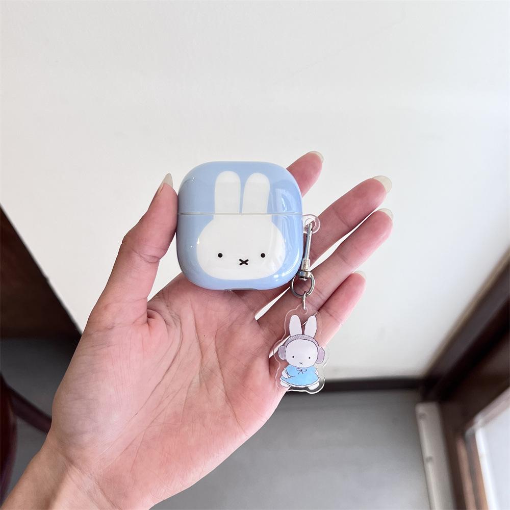 Big Face Miffy IMD Earphone Cover for Apple AirPods 1 /1 Generation Cartoon Pendant Case PRO1/PRO1 All-inclusive
