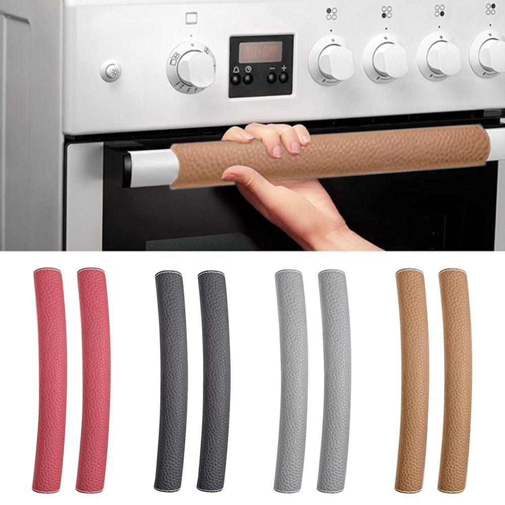 PU kůže Kryt kliky dveří chladničky Čisté Kryty bezpečnostních pásů do auta Šmouhy Dekor Domácnost