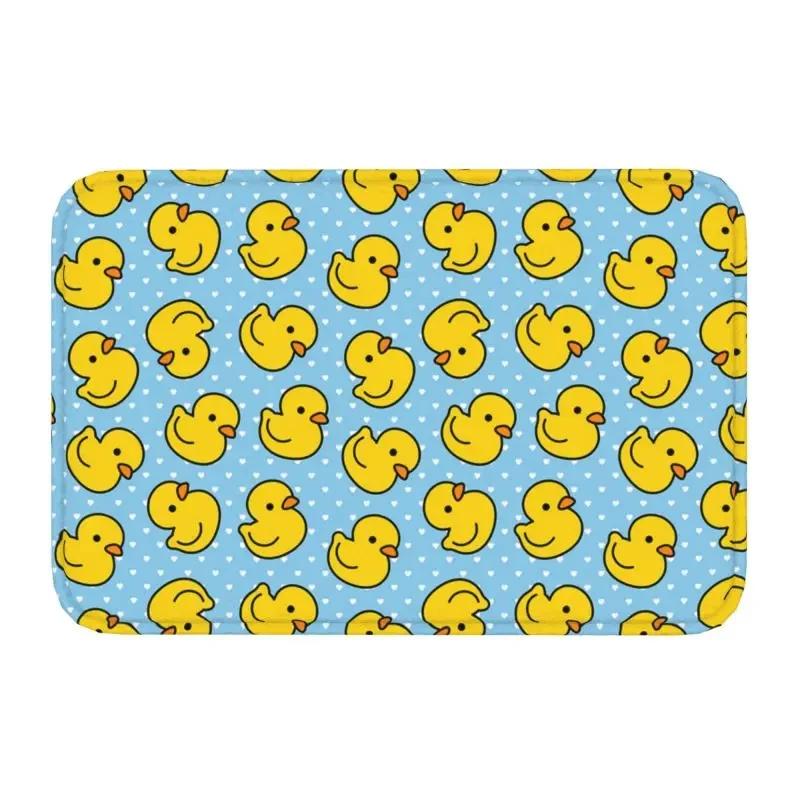 Rubber Duck Bathroom Mat Yellow Cartoon Doormat Kitchen Carpet Balcony Rug Bedroom Floor Mat Entrance Door Mat Home Decor