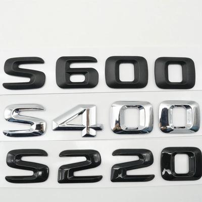 Rear Trunk Logo Emblem For S Class W220 W221 S55 S63 S65 S350 S600 S400 S220 S430 S500 S550 S320 S420 Accessories