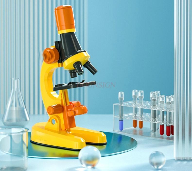 Microscope Children'S Science Experiment Household Set For Primary And Secondary School Students Professional Optical Hd Biology