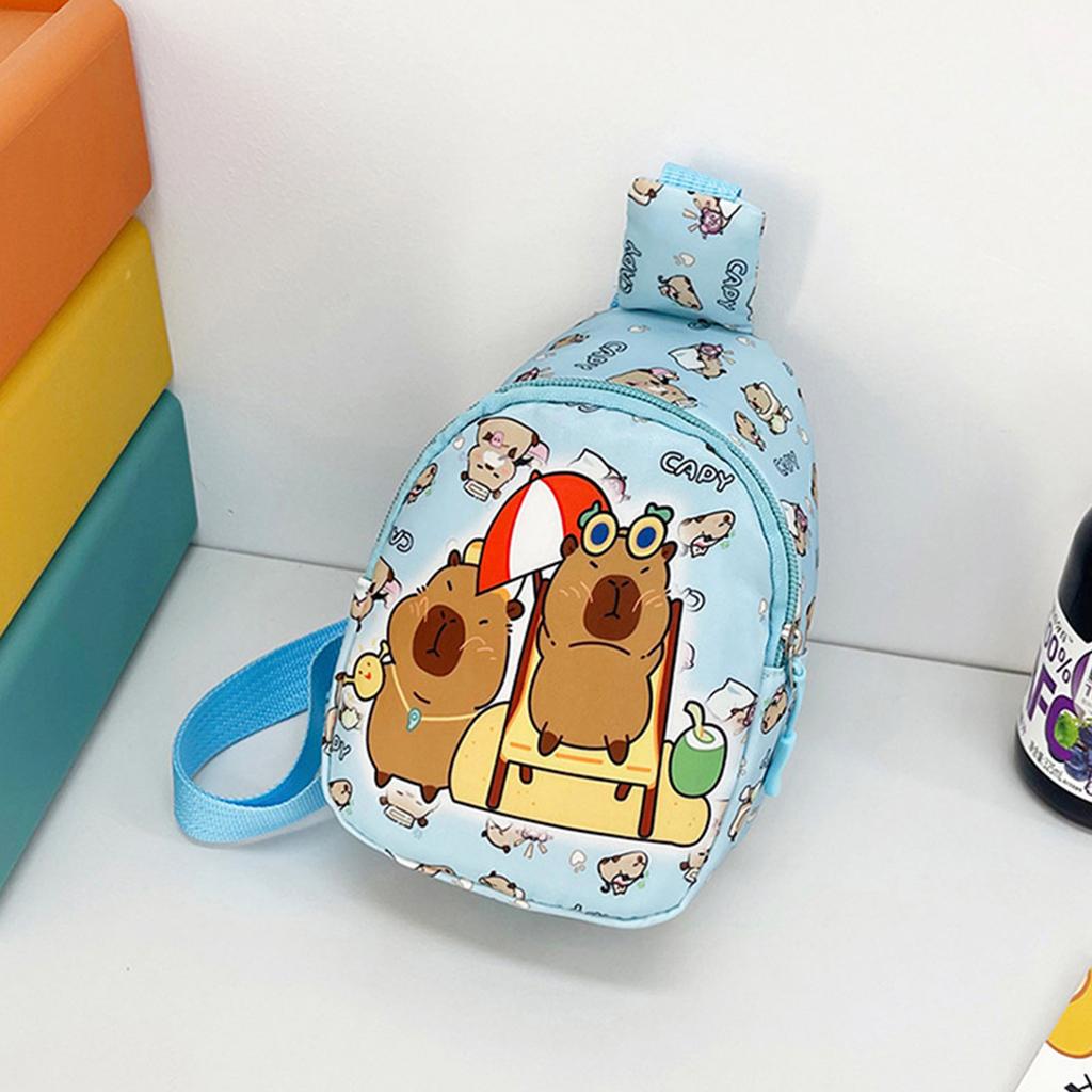 Kids Sling Bag Cartoon Kids Travel Bag Chest Bag Kids Crossbody Bag Mini Backpack Daypack for Girls Boys Fanny Packs