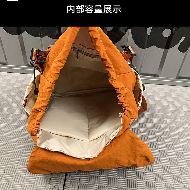 School Bag New Korean Version Lightweight Outdoor Backpack Waterproof Versatile Large-capacity School Bag Leisure Travel Hiking Mountaineering Bag