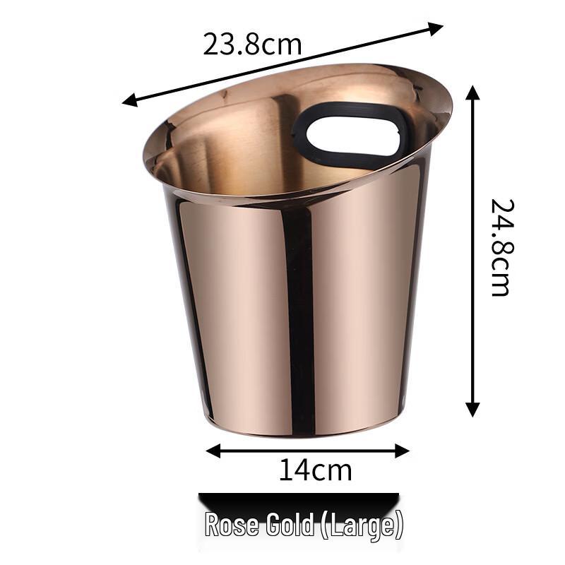 

ZISIZ Rose Gold Champagne and Wine Ice Bucket