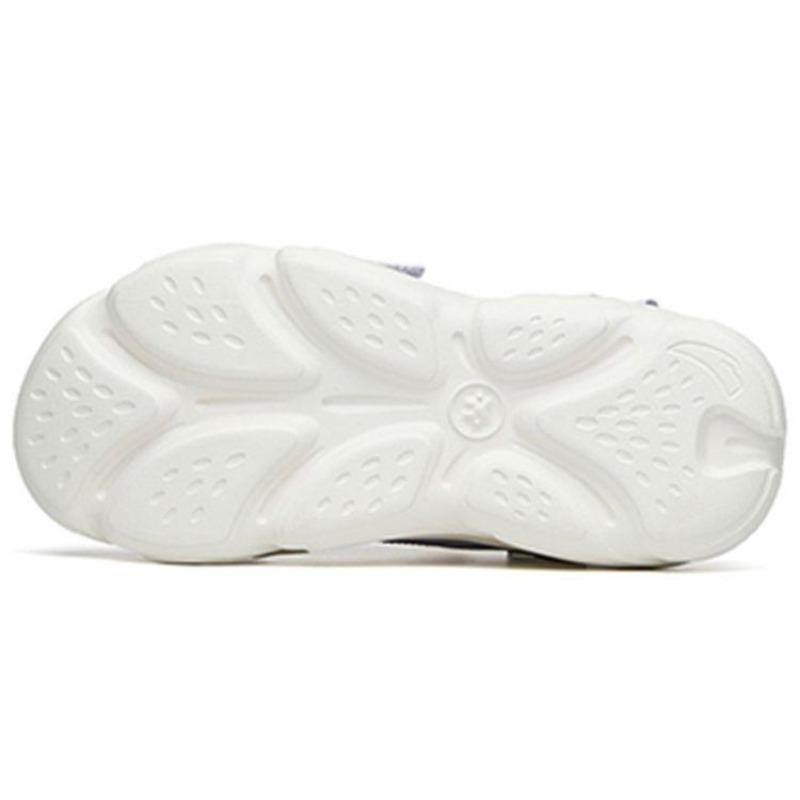 Anta Lightweight Breathable Beach Sandals Womens White Purple 922226966-2