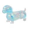 Cute Puppy Slow Rising Toys Sparkling Powder Squishy Toys Sausage Dog Fidget  Children Gifts