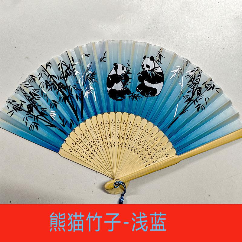 

Древний веер, Складной веер, Классический танцевальный веер для мужчин и женщин, Фотография для выступления в древних костюмах, Реквизит для Ханьфу, Ручной работы складной веер One Size