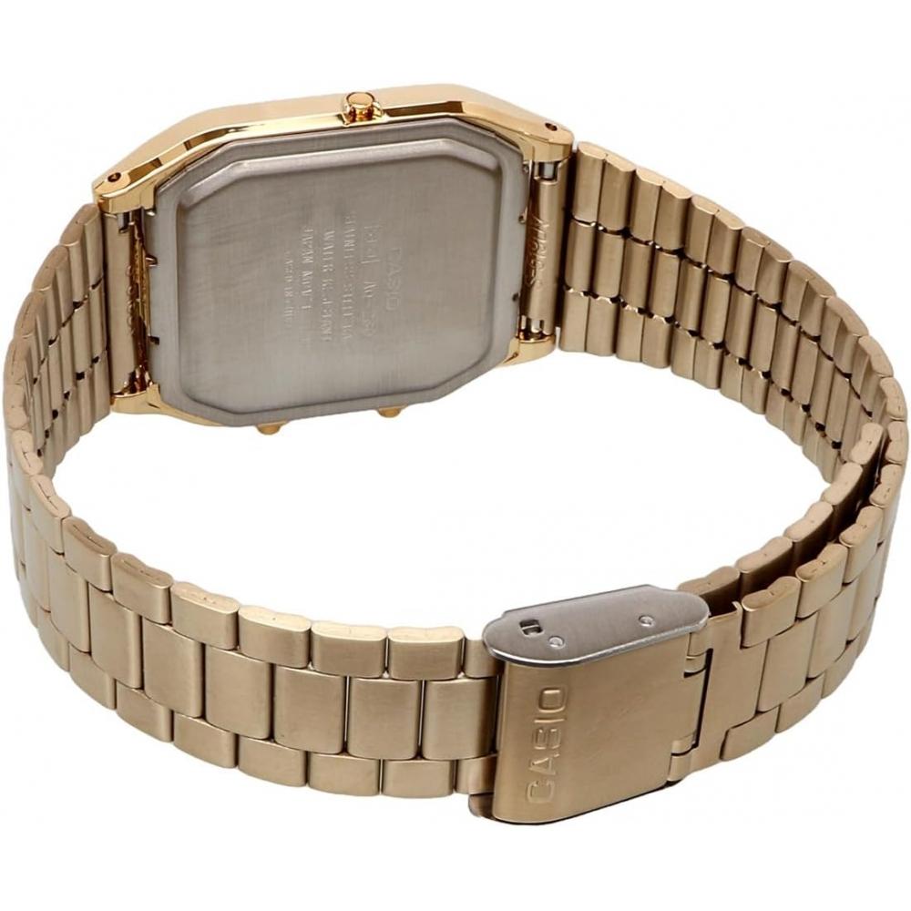 Casio Ana Digi Quartz Wristwatch Vintage Series Aq 230ga 9dmq Unisex Dual Time