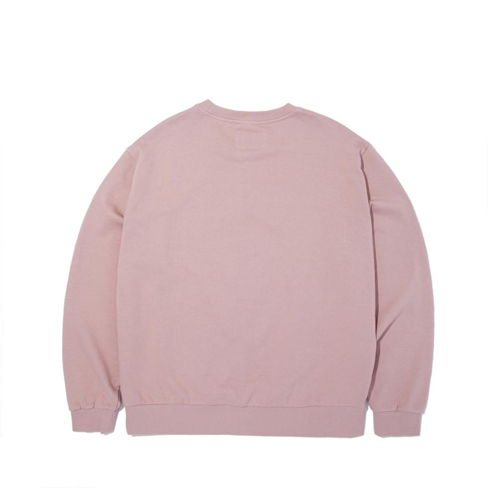 BRIAN BERRY Line Runner Sweat Shirt_Light Pink