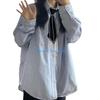 HX6F Uniform Tie For Janpanese JK Uniform Tie Rhinestones Tassels Seifuku Cosplay