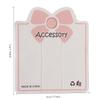 50/100/150PCS 6 * 7Cm Cardboard~ Bow Small Card Adult Children Hairpin Hair Accessories Tag Packaging Accessories