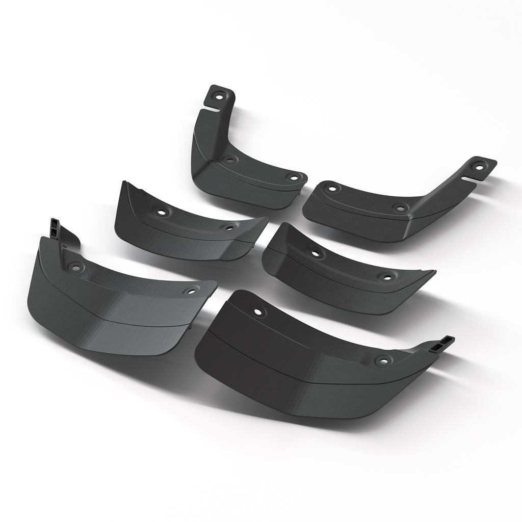 For Tesla Model 3 Highland 2025 Mud Flaps Invisible Front And Rear Wheel Fenders Car Modification Accessories Mudguards 6pcs/set