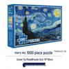DIY UV Printed Jigsaw Puzzle: 1000 or 500 Pieces - Customizable & Educational