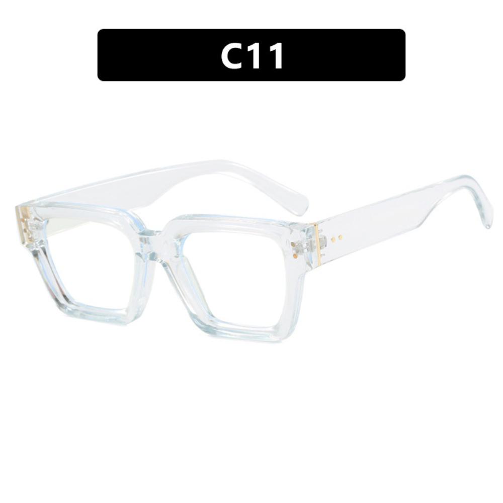 UV400 Square Frame Sunglasses Rice Nail UV400 Sun Glasses Multicolor Lenses Eyewear  Women