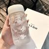 420ml Anime Miffy Rabbit Water Bottle Large Capacity Plastic Sports Water Bottle Portable Leak-proof Drinking Bottle Gifts