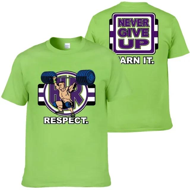 3D John Cena Wrestling Printed Top Fashionable Casual Short Sleeved Men's T-shirts - Soft Medium Stretch Polyester Fabric Summer Relaxed Fit Clothing