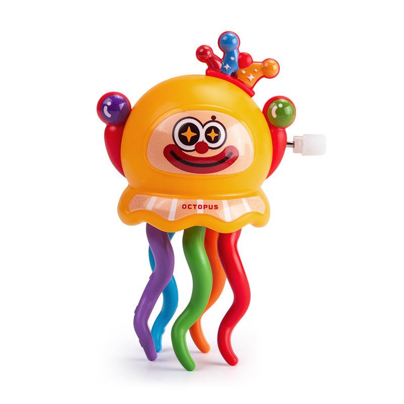 Spring-loaded Chain-powered Dancing Clown Octopus Twisting Cartoon Fun Creative Stress-relieving Toy