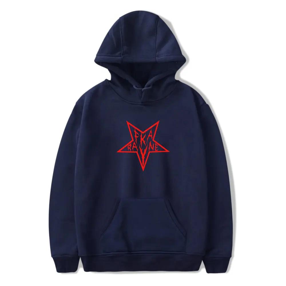 FKA Rayne Logo Gemütlicher Kapuzen-Streetwear-Pullover Unisex Stilvoller Pullover Winterbekleidung Modisch