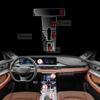 For Tiggo 8u202FPRO MAX  Car Interior Center Console Transparent TPU Protective Film Anti-scratch Sticker