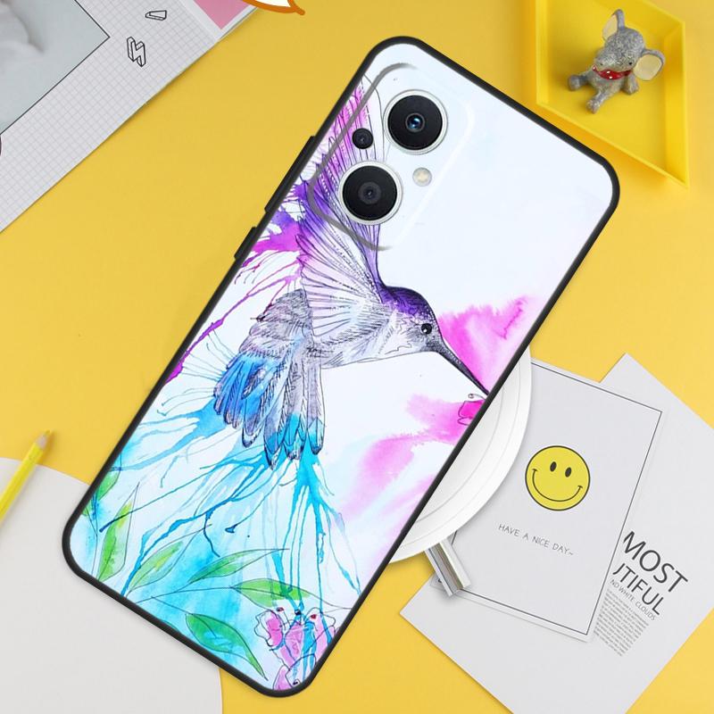 Hummingbird For OPPO Reno 13F 11F 12F 14F 10 11 12 13 14 Pro 8T 7 8 Lite OPPO Find X8 X6 X5 X9 Pro Case