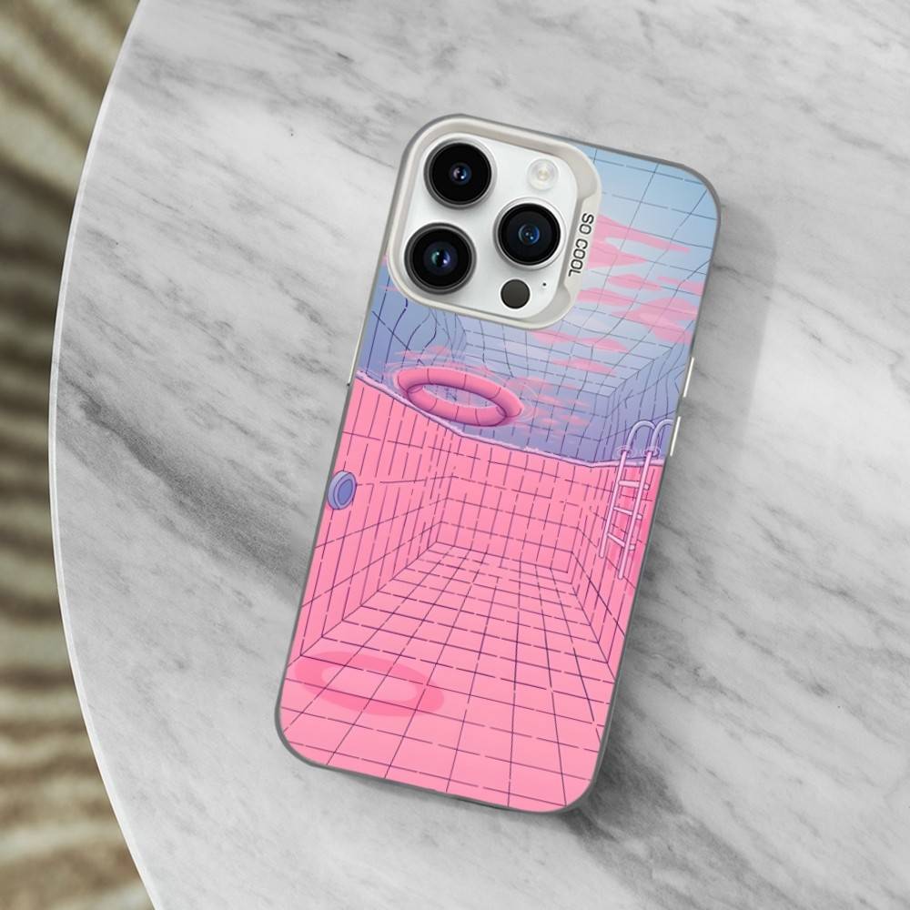 D-David Art H-Hockney Phone Case For iPhone 13,15,14,16,12,11,Mini,MAXXS,Pro,SE, White Matte Shockproof Cover