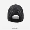 Quick Dry Breathable Baseball Cap With Perforated Mesh Uv Protection Perfect For Running Hiking Outdoor Sports