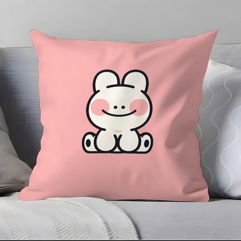 Cute Ip Portrait Anime Pillow Case Pillowcase Soft Skin Friendly & Comfortable With A Hidden Zipper
