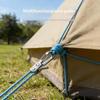 Retractable Rope Tightening Tool with Safety Buckle Durable Tensioner for Outdoor Camping Fishing Trip Use
