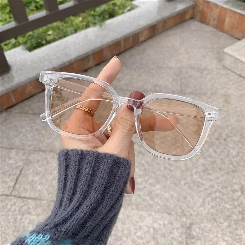 Korean Fashion Men Women Sunglasses Square Shape Anti-glare Sun glasses Women Outdoor Travelling Hiking Sunglasses for Men