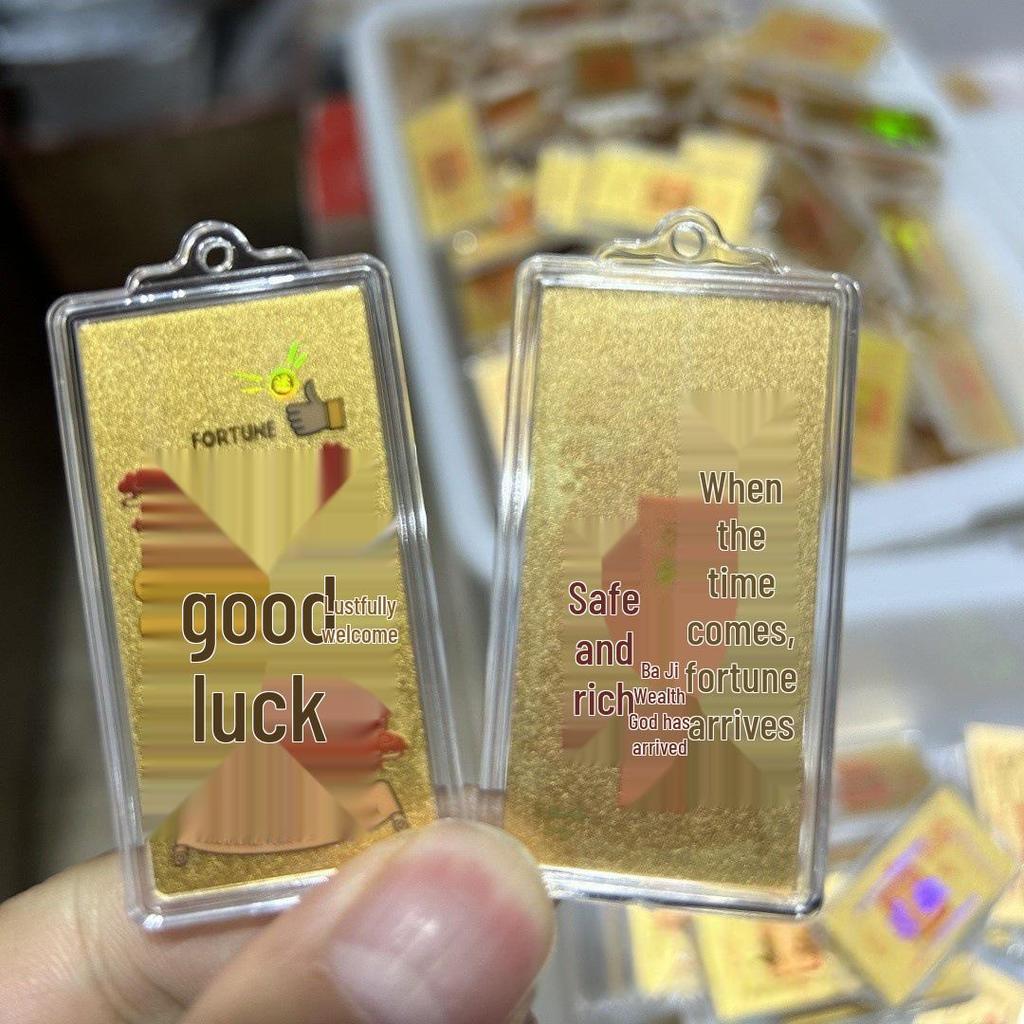 Golden Heaven Official Blessings Phone Sticker - 2mg Pure Gold Foil Gift