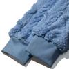 Felpa con cappuccio da uomo in pile per autunno inverno con coulisse, polsini a costine, manica lunga, pullover caldo, tinta unita, casual quotidiano, vestibilità ampia, felpa outerwear