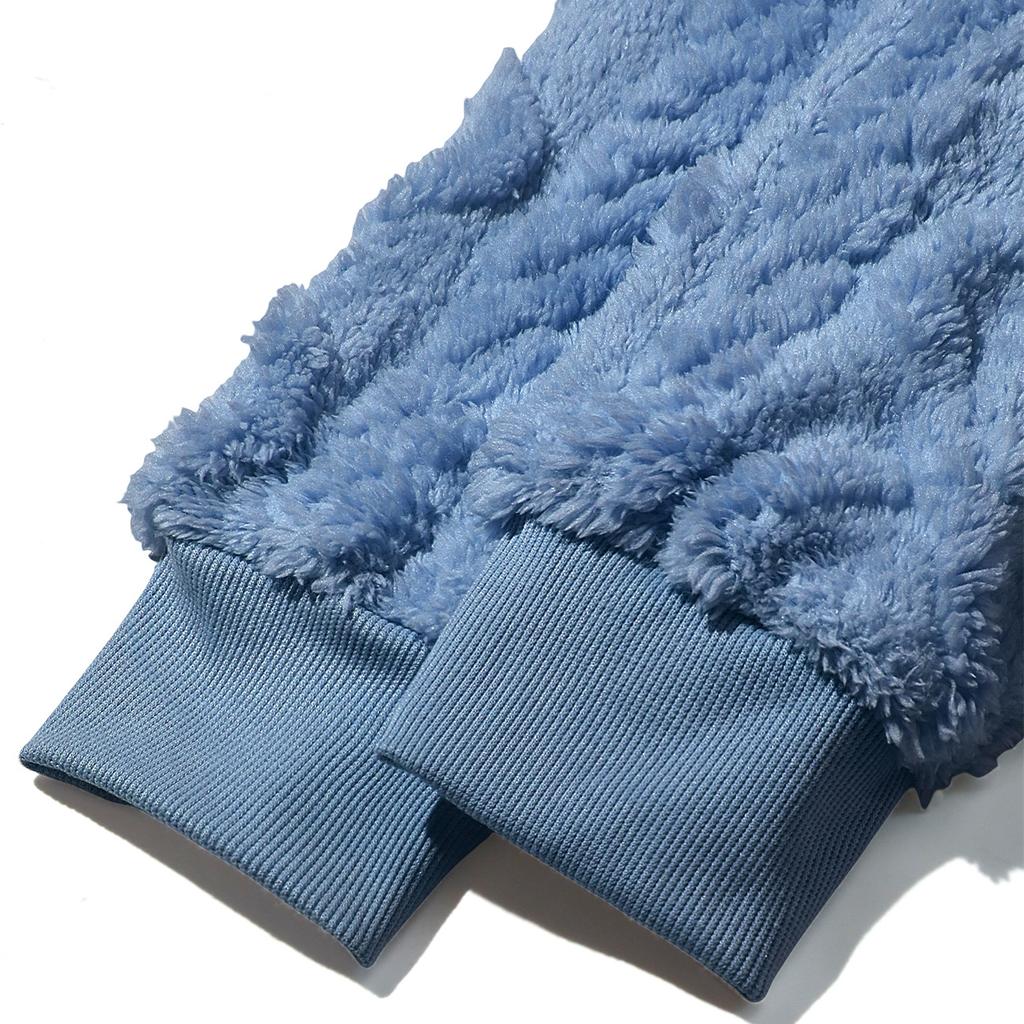 Felpa con cappuccio da uomo in pile per autunno inverno con coulisse, polsini a costine, manica lunga, pullover caldo, tinta unita, casual quotidiano, vestibilità ampia, felpa outerwear