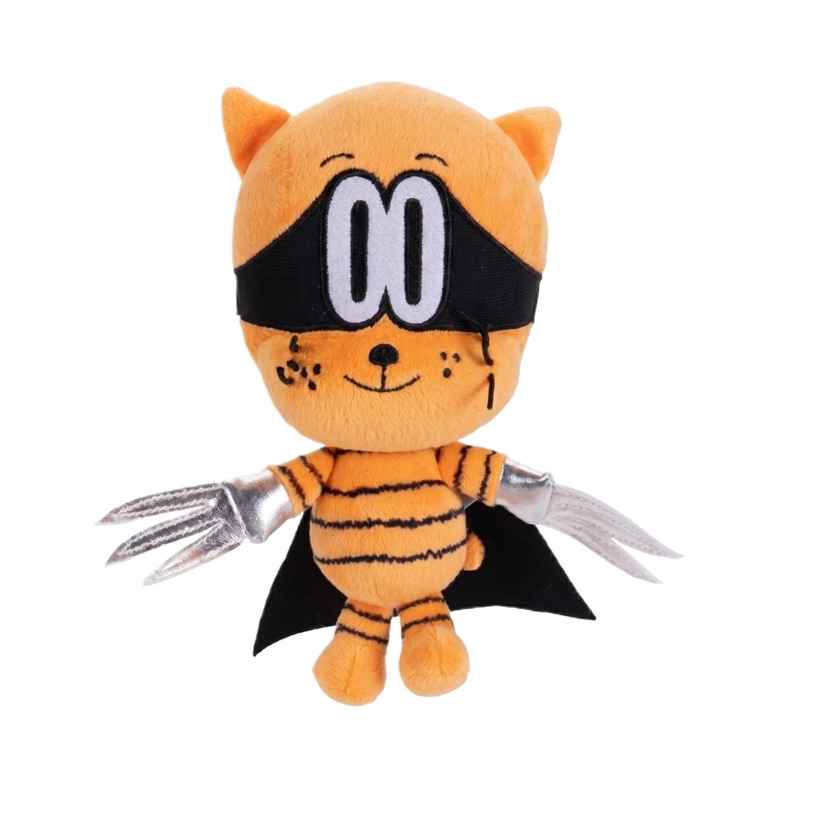 

Plush Dog Toy Soft Stuffed Animal Superhero Design with Cape and Bone Emblem for Kids and Collectors Plush Figure One Size