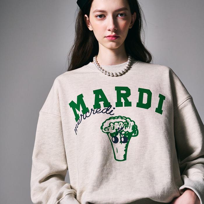 [Mardi mercredi] Sweatshirt Broccoli_oatmeal