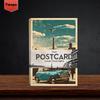 32pcs Collectible Vintage Old Style Travel Postcard 4x5.7inch Vintage Architecture Postcard, Postcard