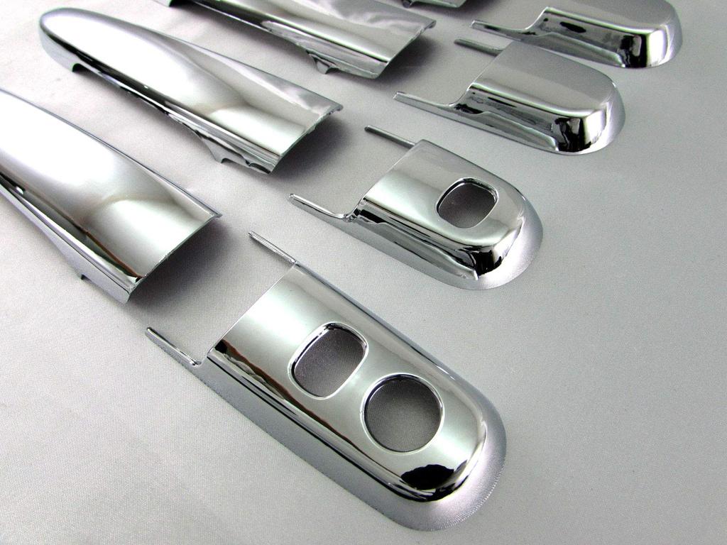 BRIGHTZ Acoperitoare cromate pentru mânerele și butoanele ușilor pentru Passo M700A/M710A (N Set) [TNT600-NOBU-FS-AD2AE1AI1] M700/M710/M 700/710