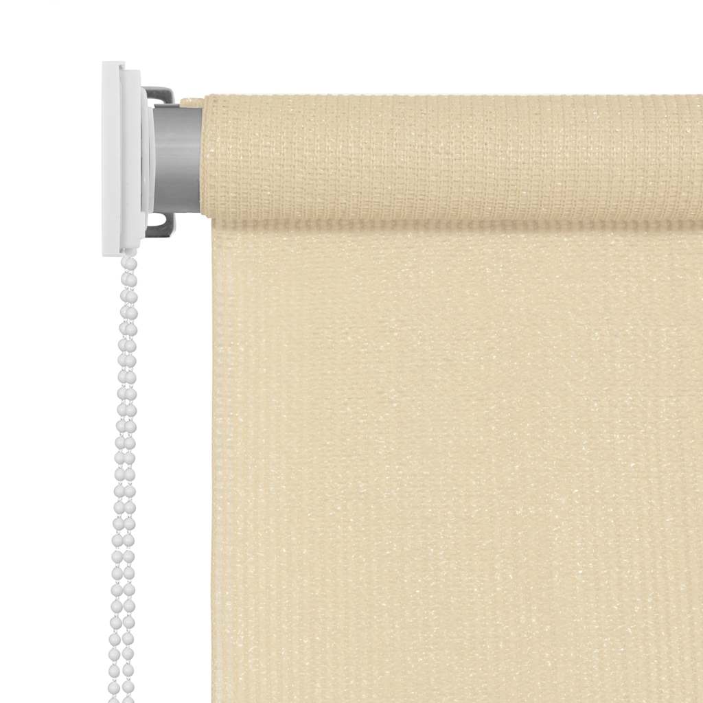 Exterior Roller Blind Cream 80x140 cm HDPE
