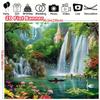 2D Waterfall Landscape Background Cloth for Video Studio